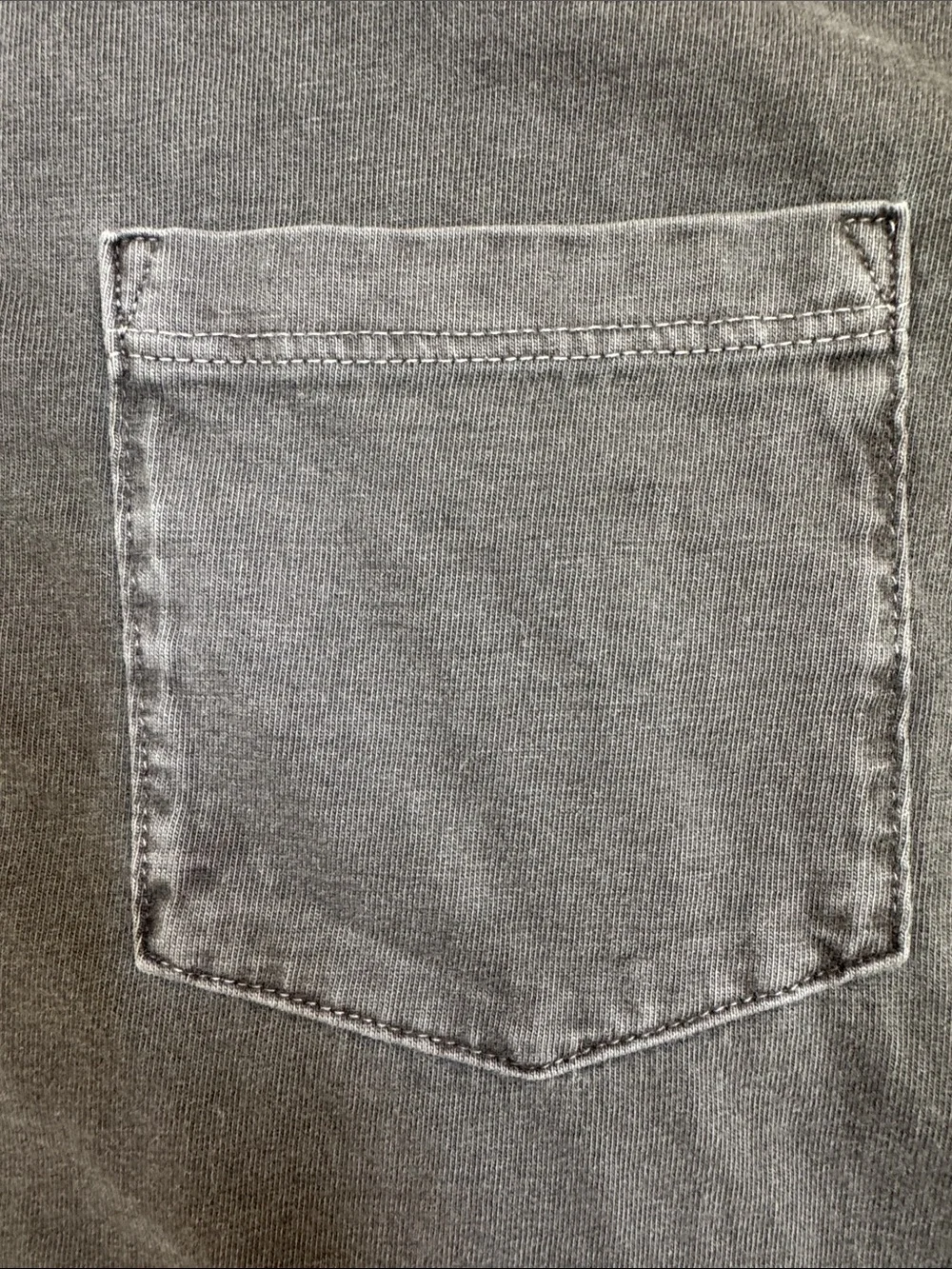 GAP Short-Sleeve Vintage Henley Tee in Moonless Night
